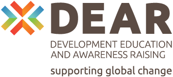 Logo: DEAR Development Education and Awareness Raising - supporting global change